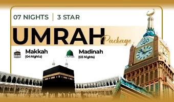 7 Nights 3 Star Umrah Package 1